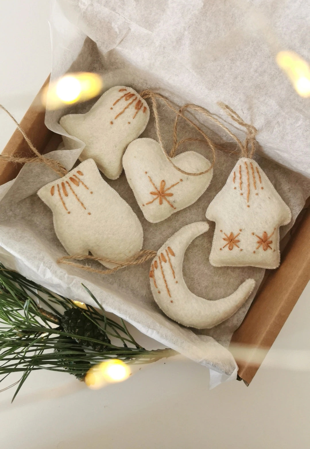 Ornamente Set "Scandi Christmas"