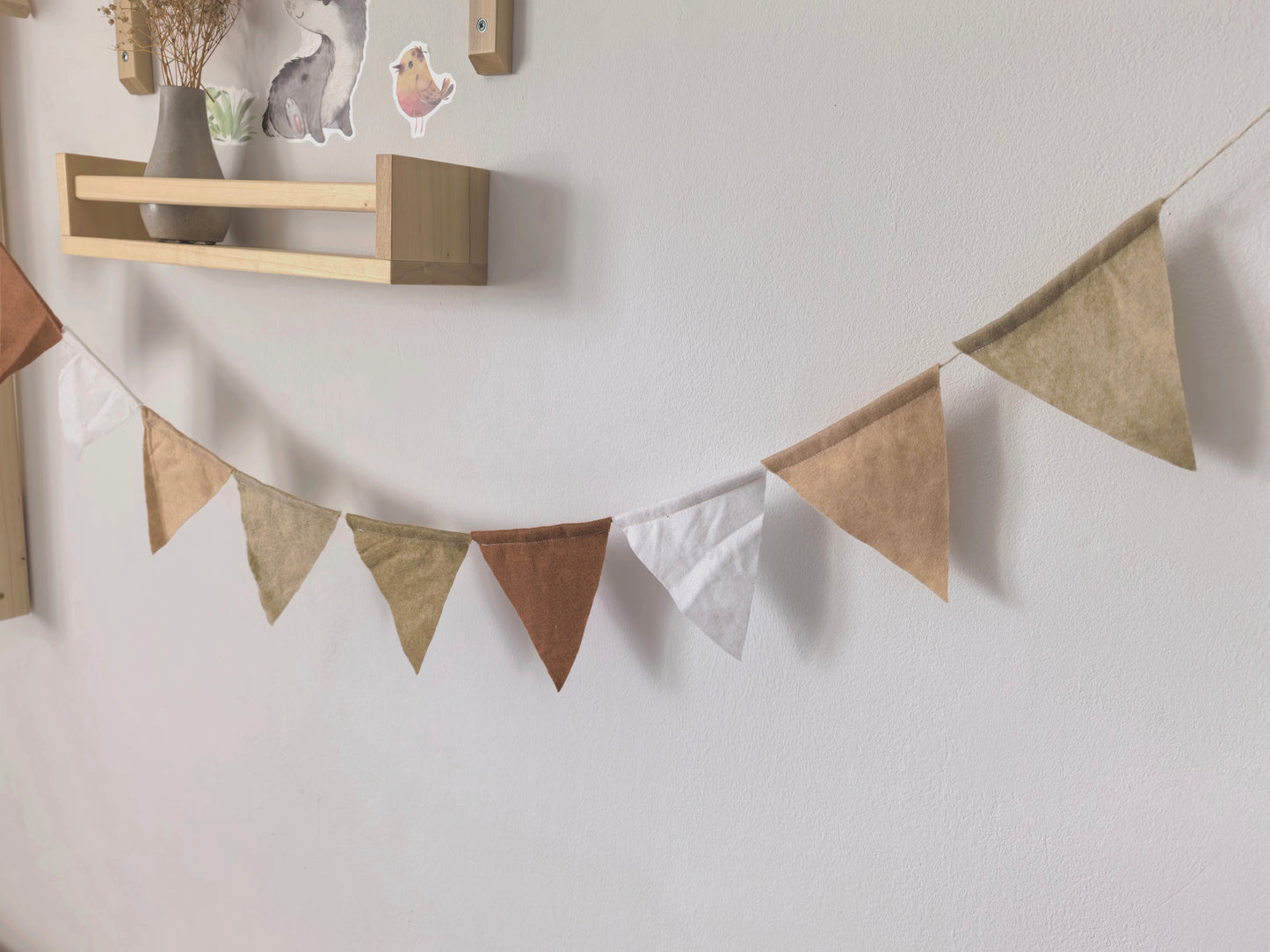 Ghirlandă Stegulețe Montessori