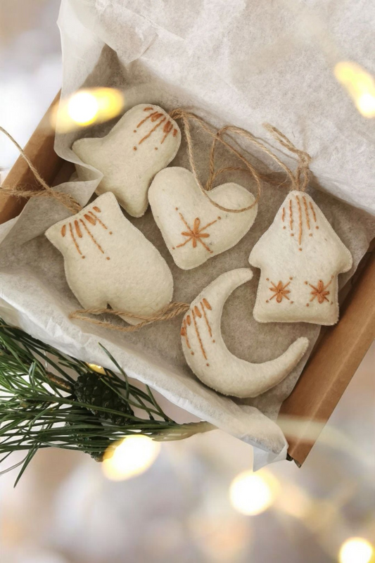 Ornamente Set "Scandi Christmas"