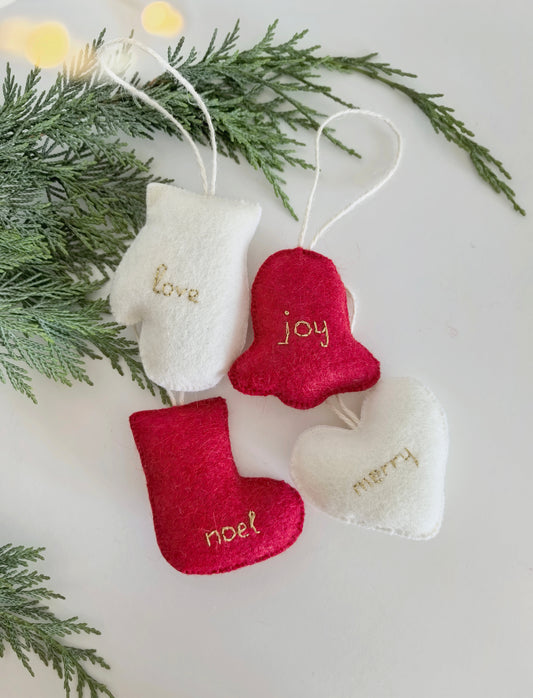 Ornamente Set "Joy"