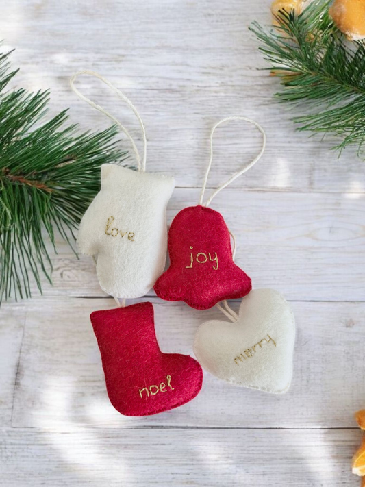 Ornamente Set "Joy"