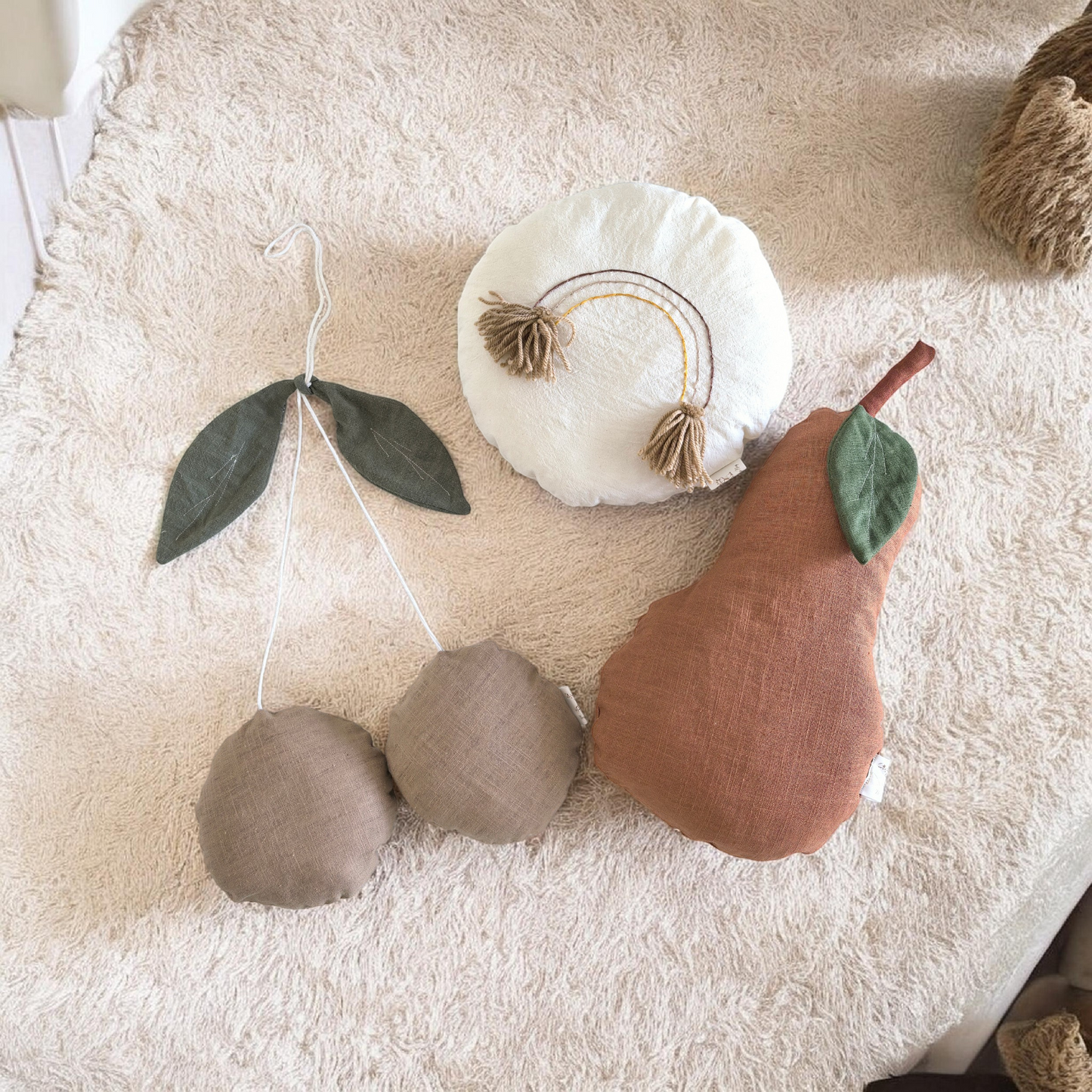 Pear Montessori Pillow