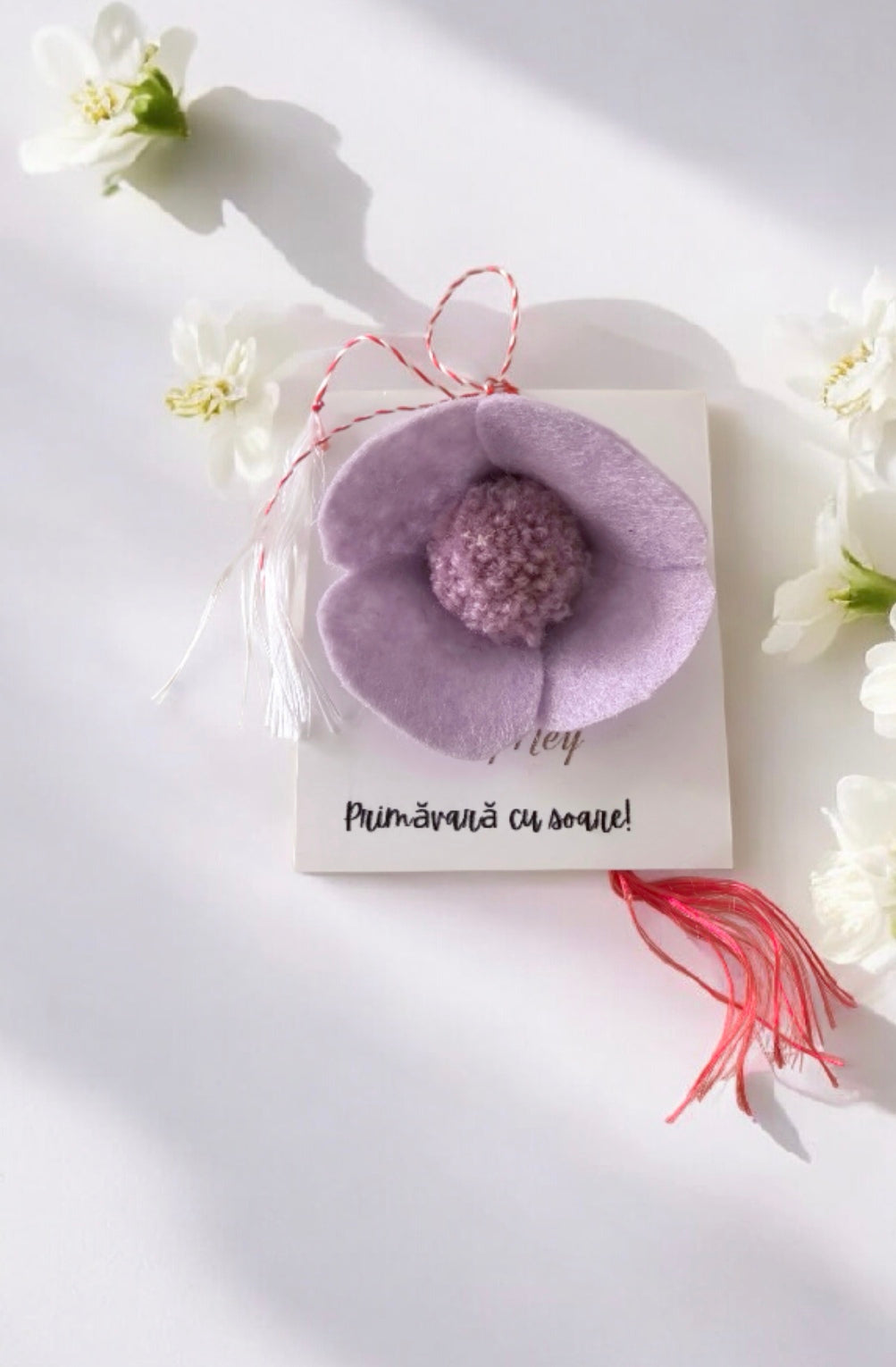 Mărțișor "Lila Poppy"